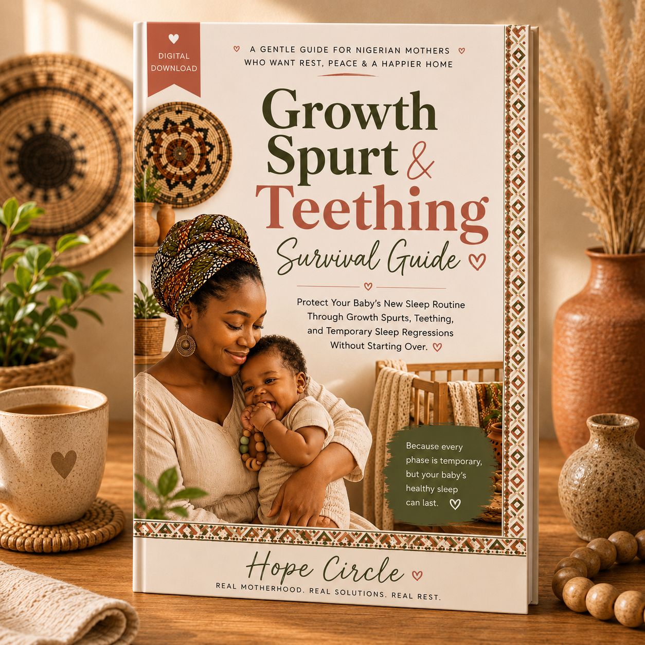 Growth Spurt and Teething Survival Guide Mockup